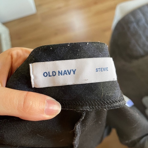 Old Navy black, green and blue checkered Stevie Pant sz medium - Picture 4 of 7